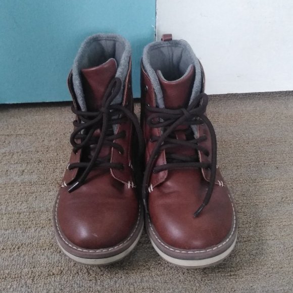 Old Navy Brown Hightop Shoes - Picture 4 of 5